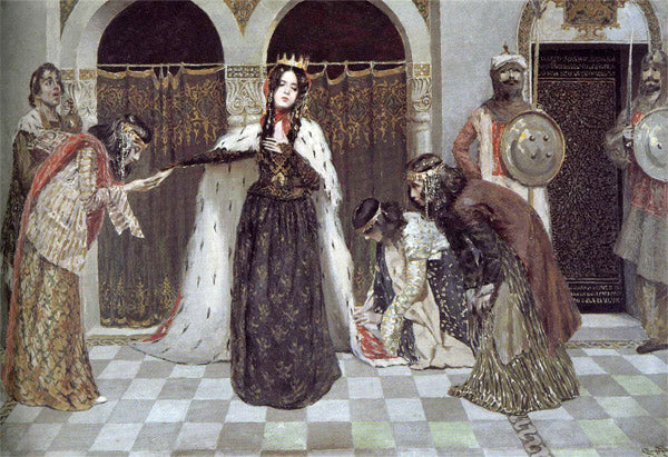 Return of Queen Zabel of Armenia - 1909