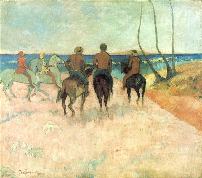 Riders on the Beach I - 1902