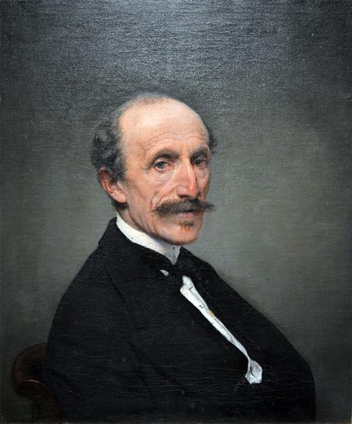 Retrato Del Ingeniero Giuseppe Clerici - 1875