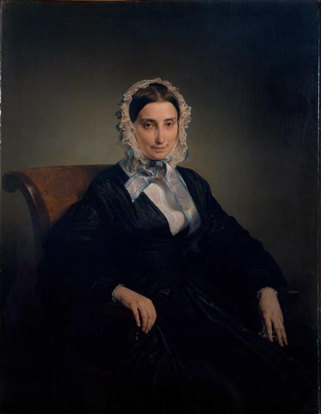 Portrait of Teresa Manzoni Stampa Borri - 1849