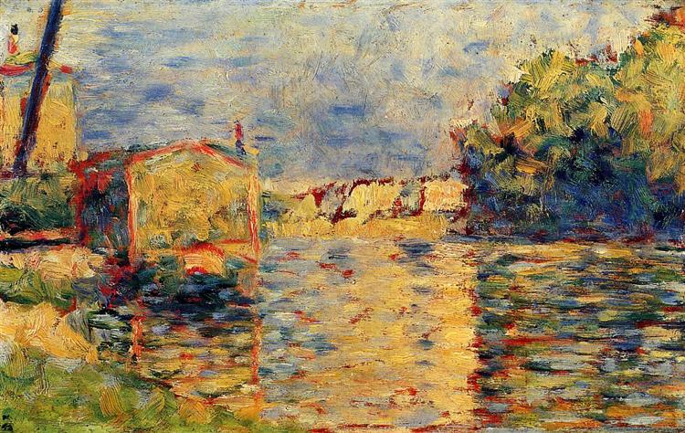 River edge - 1884