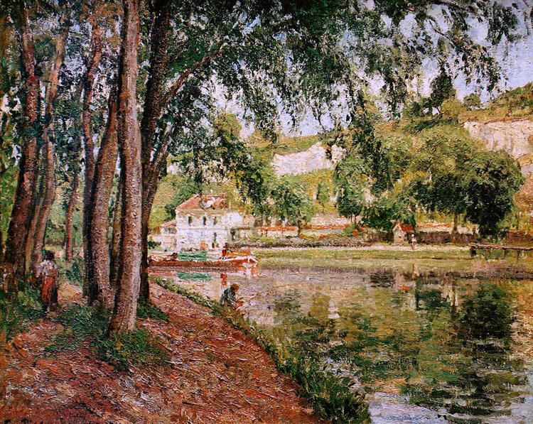 Path Along the Loing Canal - 1902