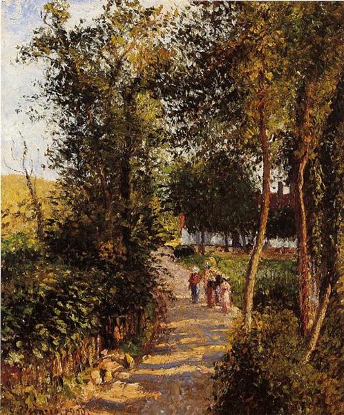 Estrada para Berneval-Le-Petit - 1900