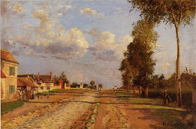 Straße zum Racquurt - 1871