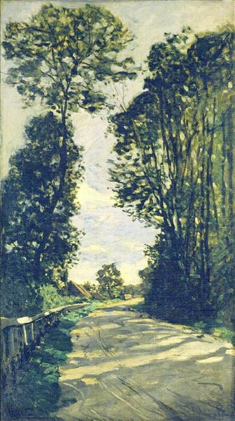 Way to the Saint -Simon Farm - 1864