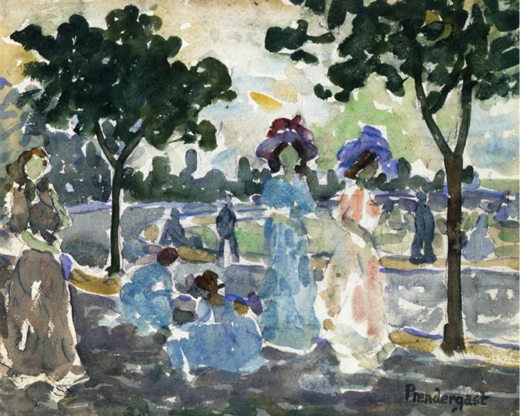 Chemin vers le rivage - 1916