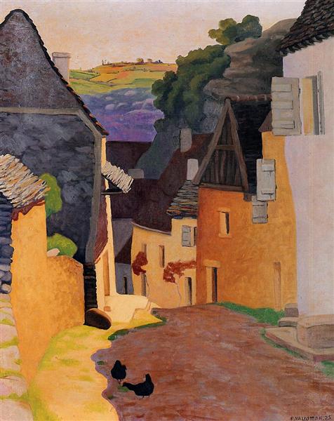 Paisaje De Rocamadour - 1925