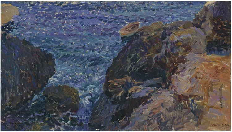 Jávea Rocks - Det hvide skib - 1905