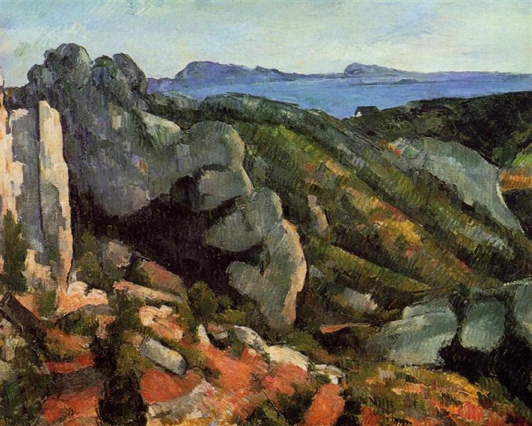 Rocks at L'Estaque - 1882