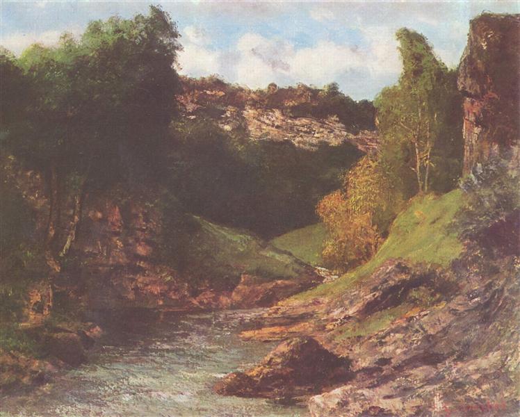 Paisaje Rocoso - 1862