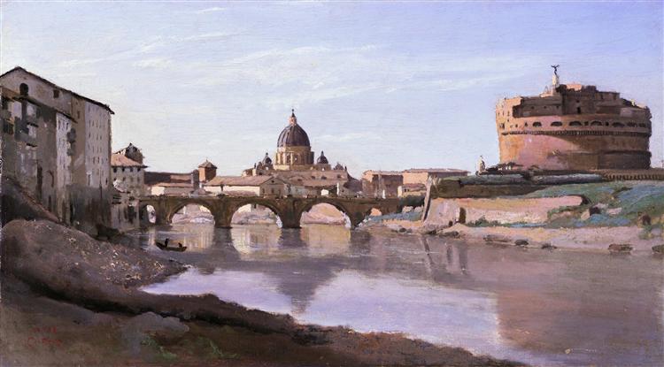 Řím - Castillo Sant Angelo - 1827