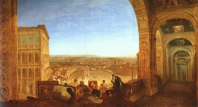 Rome from the Vatican - 1820