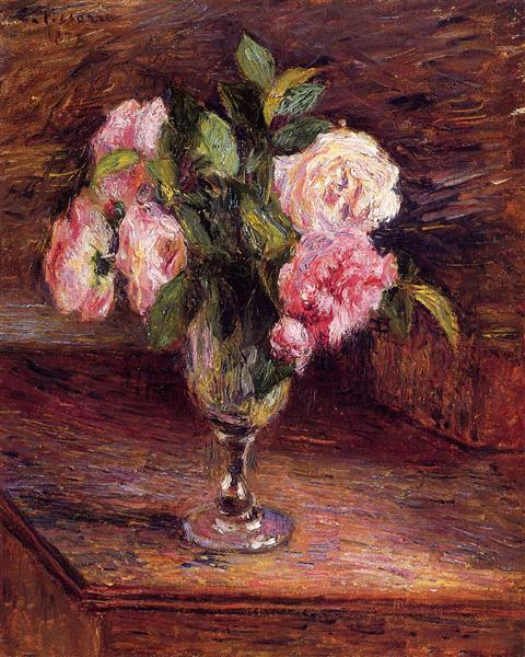 Rosas En Un Vaso - 1877