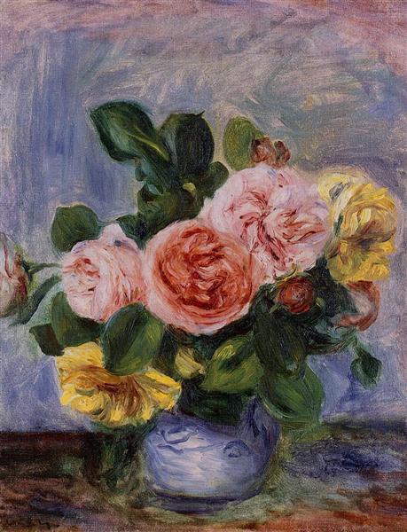 Rosas in einer Vase