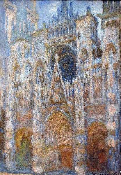 Rouen Kathedrale - Magie in Azul - 1894