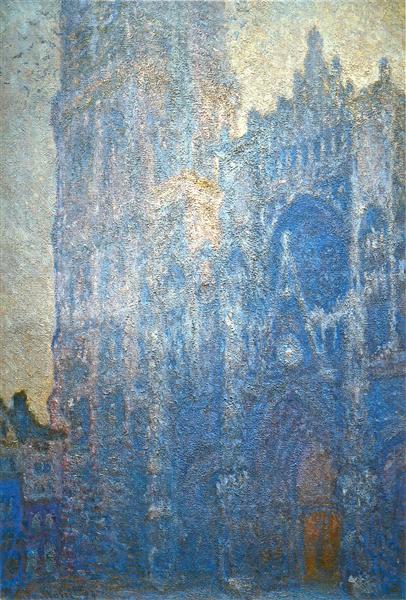 Rouen Cathedral The Morning Effect Of The Portal - 1894