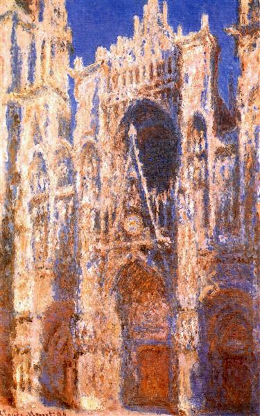 ROUEN Cathedral - El Portal Al Sol - 1894