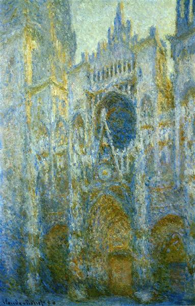 Rouen Cathedral - West Ealeade - Noon - 1894