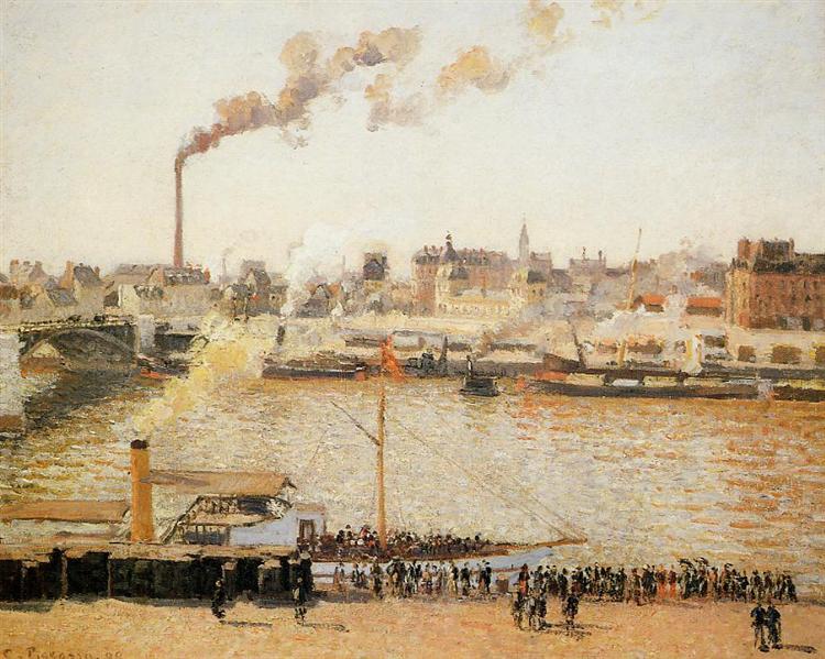 Rouen - Amanhã de Saint Sever - 1898