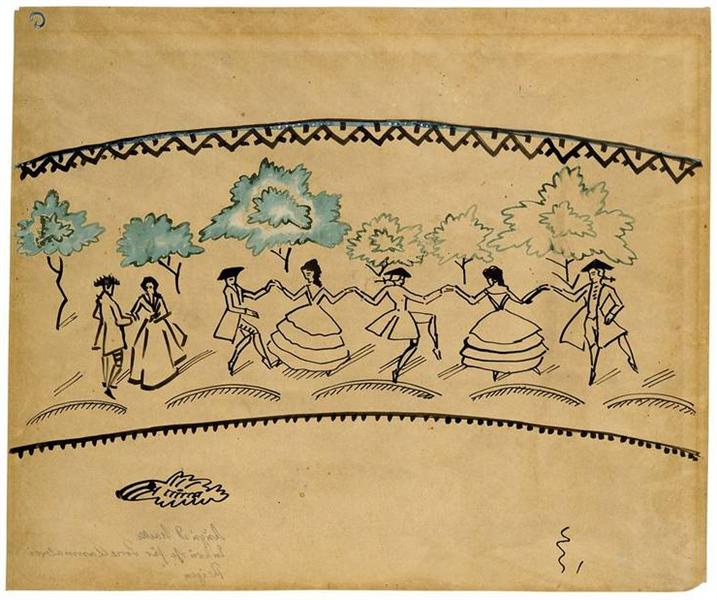 Round Dance - 1912