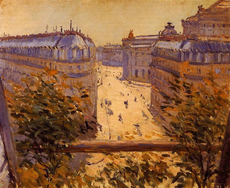 Rue Halevy - View Barcony - 1878