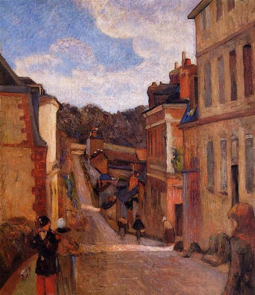 Street Jouvenet - Ruan - 1884