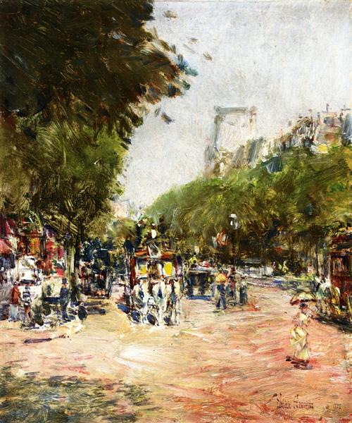 Rue Madeleine - Plaza De La Ópera - 1888