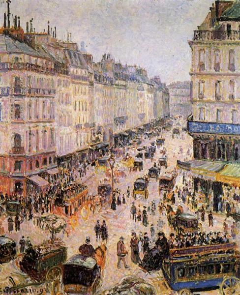 Street Saint Lazare - 1893