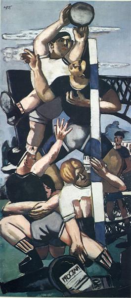 Jogadores de rugby - 1929