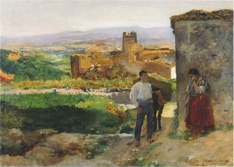 Buñol -Ruinen - 1894