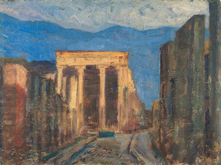 Ruinas De Pompeya - 1908