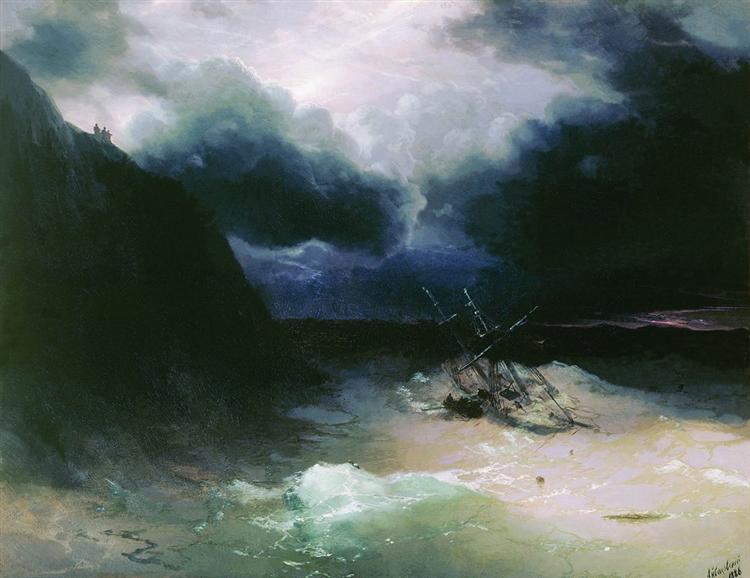 Navigera en storm - 1881