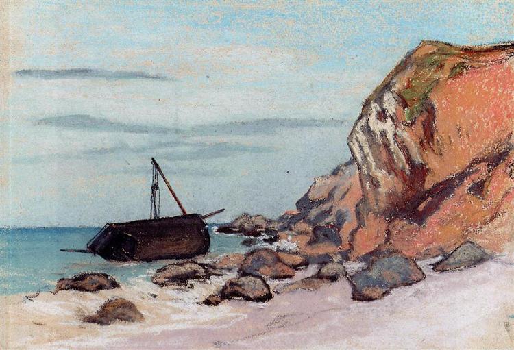 Saint -Adresse - Varado Sailboat - 1865