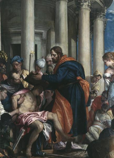 San Bernabé Healing The Sick - 1566