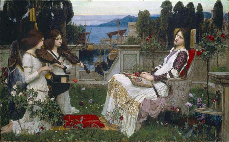 Saint Cecilia - 1895