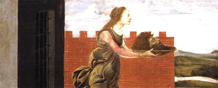 Je salomé avec la tête de San Juan Bautista - 1488