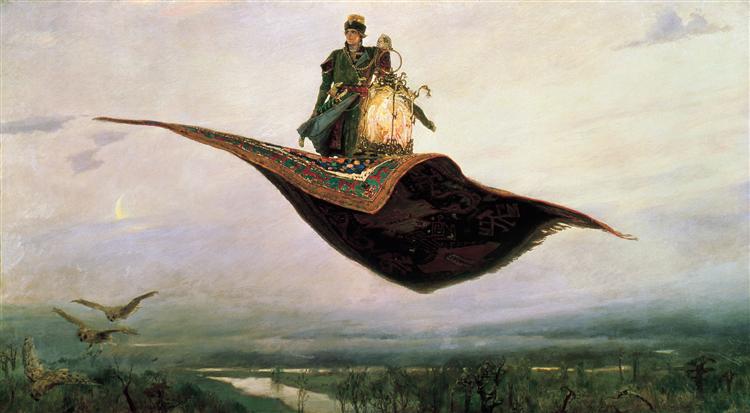 Flying Carpet - 1880