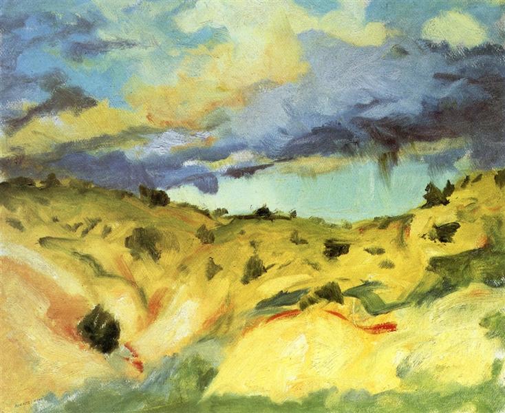 Santa Fe Landscape - 1917