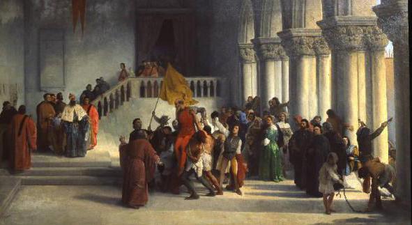 Vittor Pisani released from prison and carried triumphant (second version) - 1867