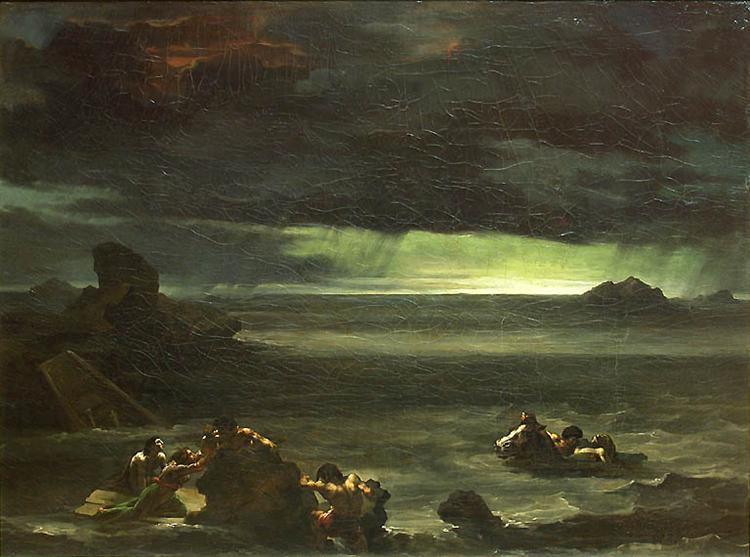 Scena di inondazione - 1820