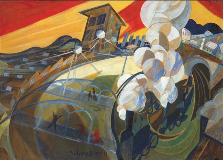 1926 Olaj - papelão - 71x101cm - 1926