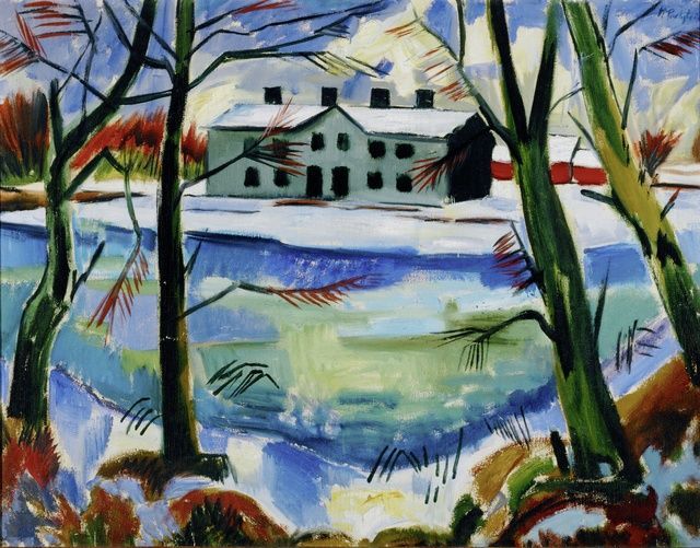 Schneeschmelze (snow melting) - 1922