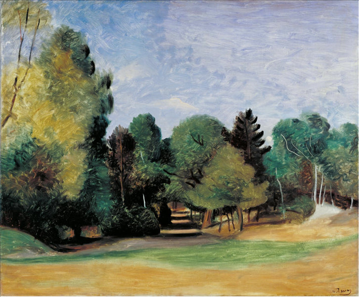 Landscape near Barbizon - 1922