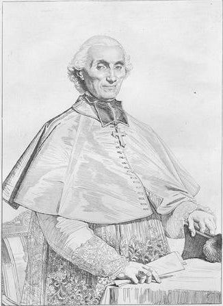 Porträt von Gabriel Shortis of Pressigny - Erzbischof von Besançon - 1816