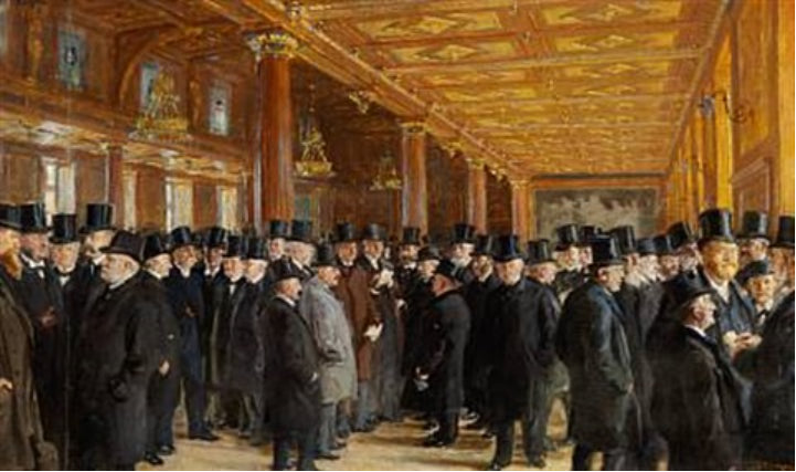 Fra Københavns Stock Exchange - 1895