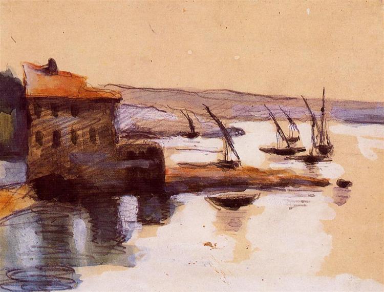 Paesaggio marino - 1864