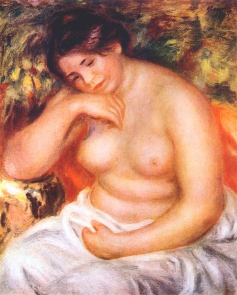 Siedzący bather - 1912 