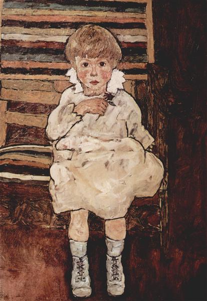 Sitting Child - 1918