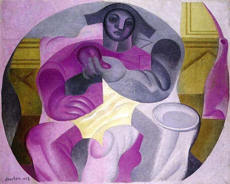 Seated Harlequin - 1923