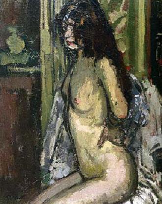 Sitting Nude - Paris - 1906